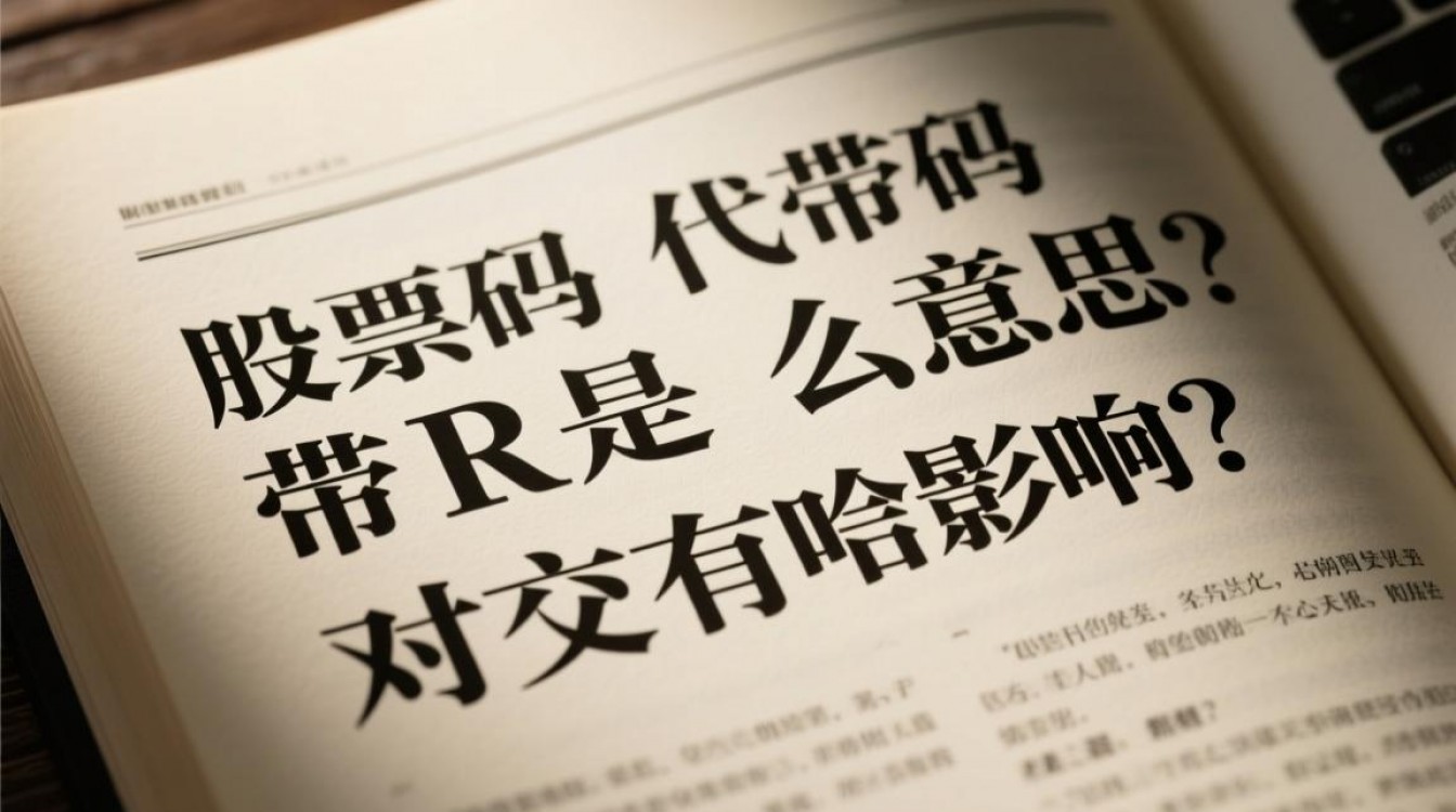 股票代码前带R是什么意思?对交易有啥影响? 股票代码前带R是什么意思?对交易有啥影响?
