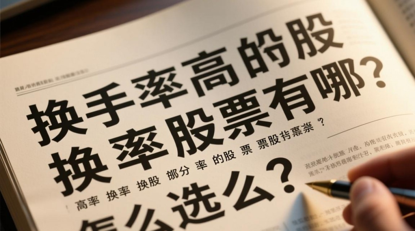 换手率高的股票有哪些?高换手率股票怎么选? 换手率高的股票有哪些?高换手率股票怎么选?