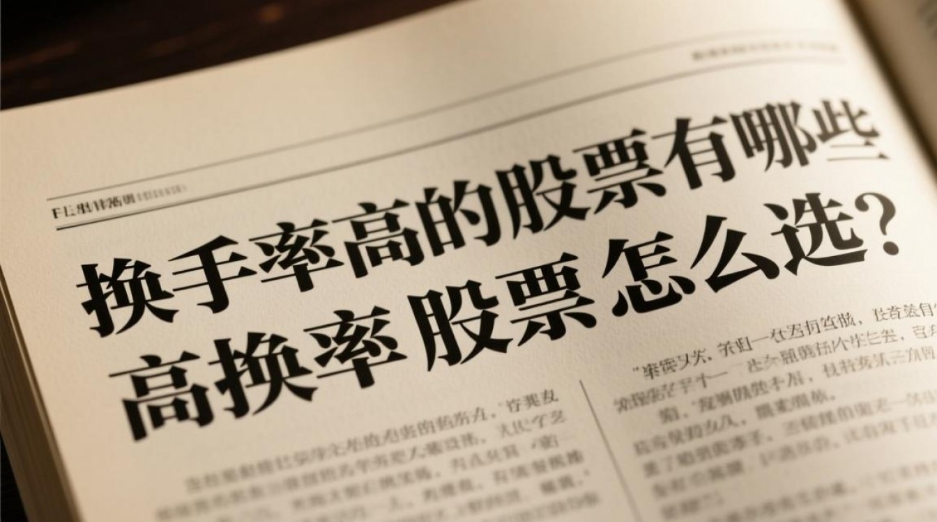 换手率高的股票有哪些?高换手率股票怎么选? 换手率高的股票有哪些?高换手率股票怎么选?