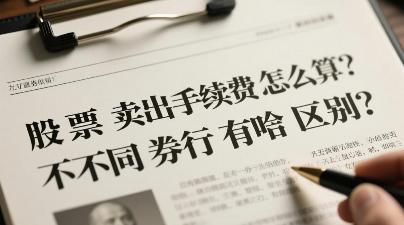 股票卖出手续费怎么算?不同券商有啥区别? 股票卖出手续费怎么算?不同券商有啥区别?